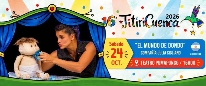 Espectáculo de Títeres: El mundo de Dondo (Argentina)