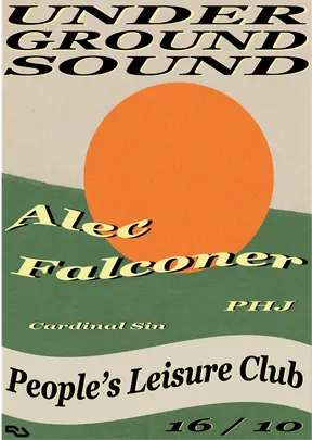 UNDERGROUND SOUND PRESENTS: Alec Falconer