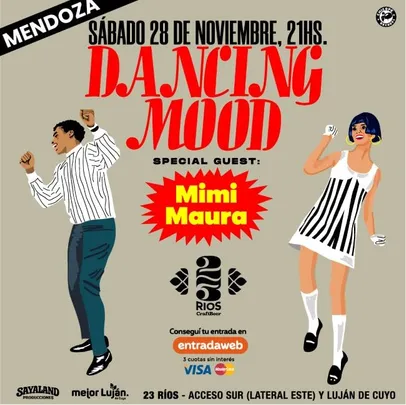 DANCING MOOD SPECIAL GUEST MIMI MAURA