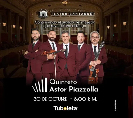 QUINTETO ASTOR PIAZZOLLA - BUCARAMANGA