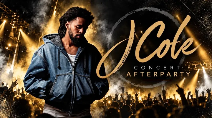 J Cole After Concert Party 29th October 2026 @YOURS