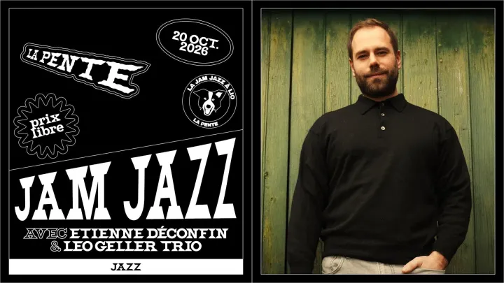 JAM JAZZ À LIO #22 avec Etienne Déconfin & Léo Geller Trio