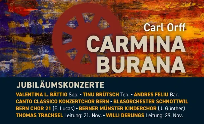 CARMINA BURANA - Jubiläumskonzert