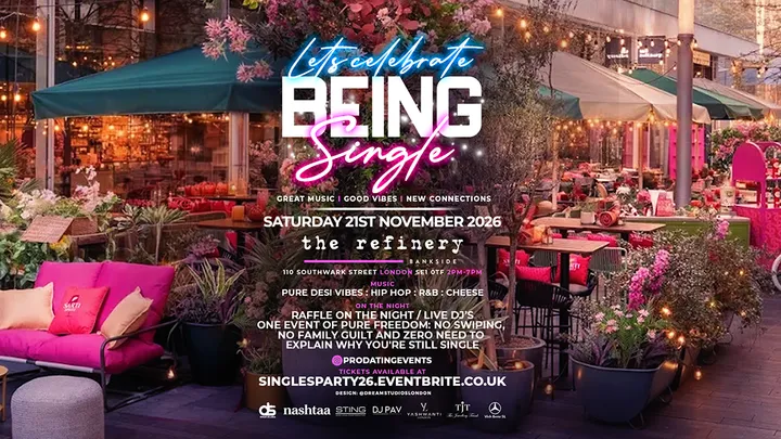 Desi Singles Party - Let's Celebrate Being Single