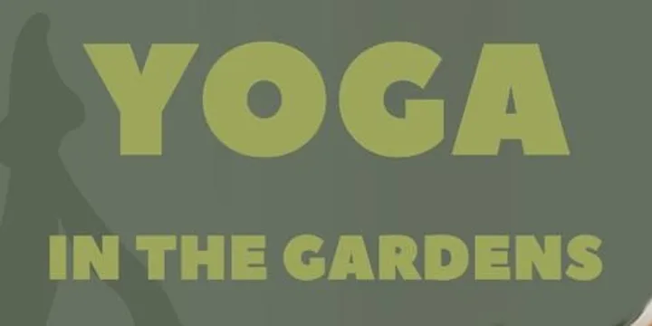 Yoga in the gardens