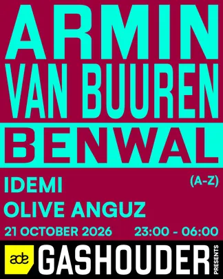 GASHOUDER presents: Armin van Buuren & Benwal [Sold Out]
