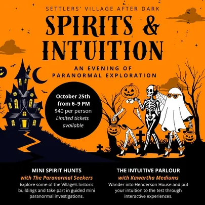 Settlers' Village After Dark - Spirits & Intuition