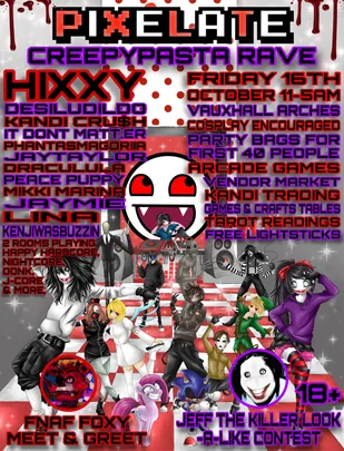 PIXELATE Creepypasta London