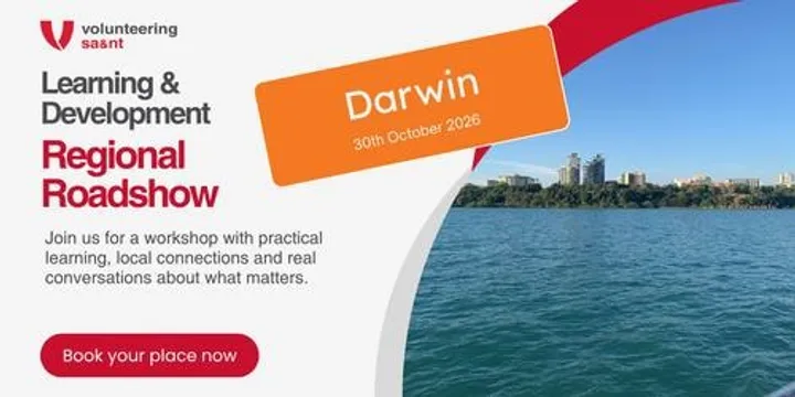 Volunteering SA&NT Roadshow Workshop Darwin