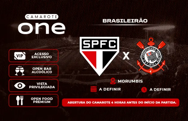 CAMAROTE ONE – SPFC x CORINTHIANS