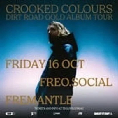 Crooked Colours - Dirt Road Gold Album Tour
