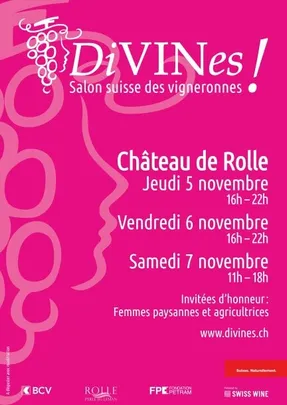 DiVINes ! Salon suisse des vigneronnes