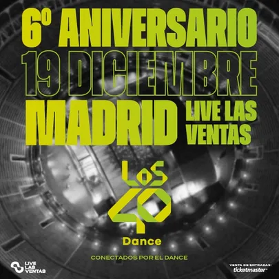 LOS40 DANCE 6º aniversario with Jonas Blue