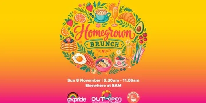 GV Pride’s Homegrown Brunch | Sun 8 Nov | Ticketed BRUNCH 1 of 2