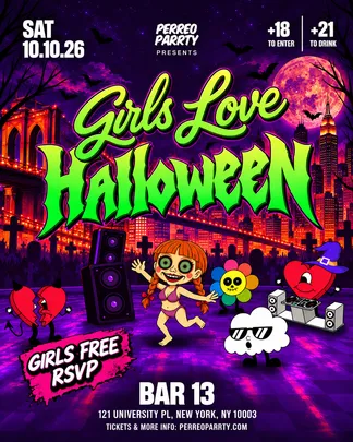Girls Love Halloween - Latin Reggaeton Dance Party
