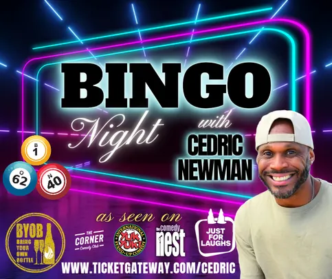 BINGO NIGHT with Cedric Newman Gerry-Robertson Centre Montréal Funny By Nature