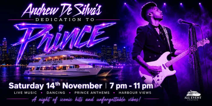 A Night of Prince | Starring Andrew De Silva | Newcastle Harbour