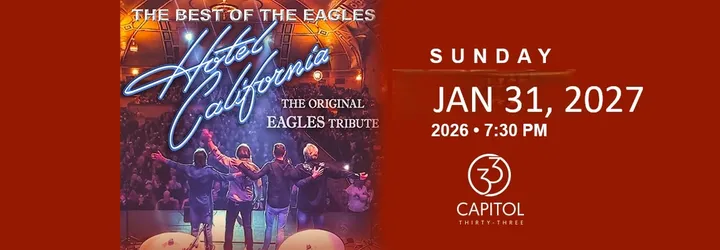 Hotel California - Tribute to the Eagles - 7:30pm