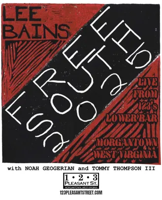 Lower Bar:  Lee Bains with Noah Geogerian, and Tommy Thompson III