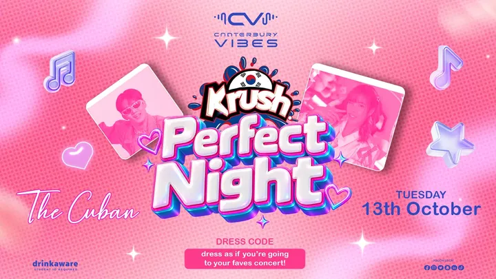 KRUSH is BACK! KPOP CLUB NIGHT 🎉