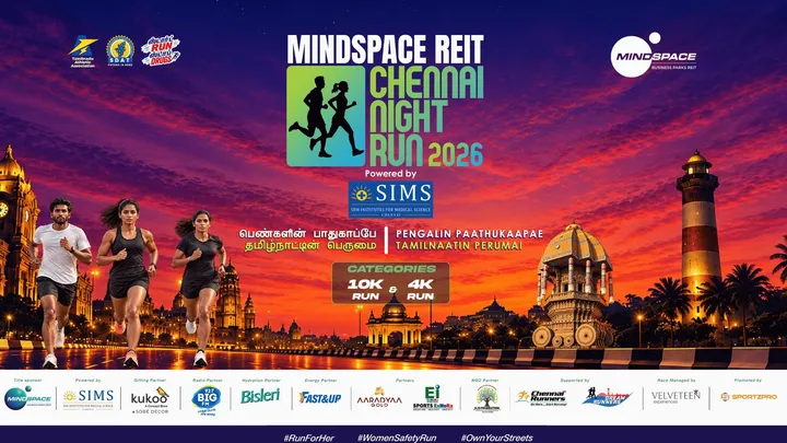 Mindspace REIT Chennai Night Run 2026 | Powered by SIMS