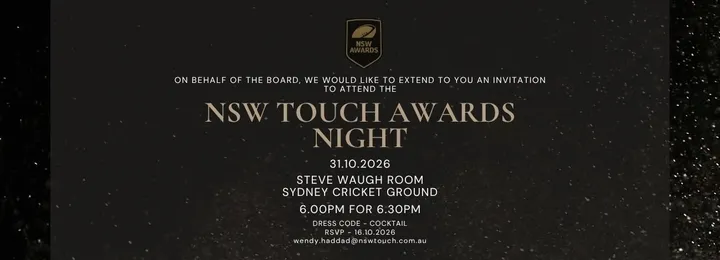 2026 NSW Awards Dinner - Finalists & Special Guests