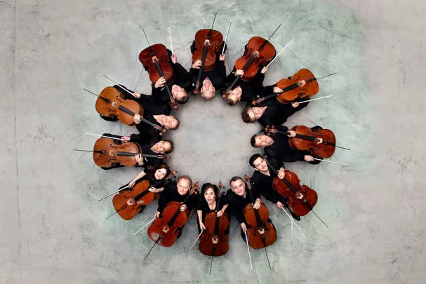 Die 12 Cellisten der Berliner Philharmoniker