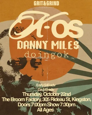 An Intimate Evening with the Legendary K-os Featuring Danny Miles of July Talk & Kingston's Own DoingOk