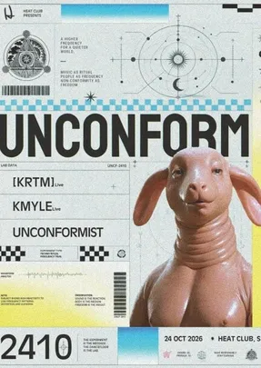 UNCONFORM RECORDS 002 - [KRTM] LIVE (BE), KMYLE LIVE (FR), UNCONFORMIST (CH)