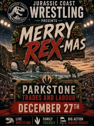 Jurassic coast Pro Wrestling Presents MerryRex-Mas