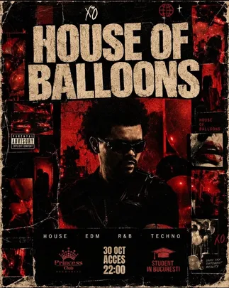 House of Balloons - Halloween Party Bucharest