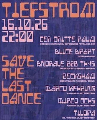 Tiefstrom - Save The Last Dance