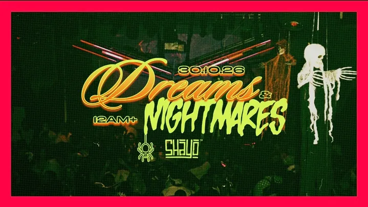 SHAYO PRESENTS: DREAMS & NIGHTMARES HALLOWEEN SPECIAL 💥| Afrobeats / Dancehall / Hip Hop / R&B/ Amapiano - SHAYO Fridays at Runway MCR
