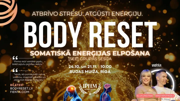BODY RESET | Somatiskā Enerģijas Elpošana [SEE] GRUPAS SESIJA