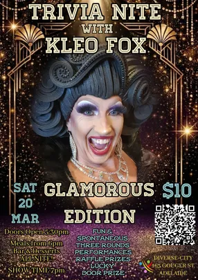 TRIVIA NITE with KLEO FOX - GLAMOROUS EDITION