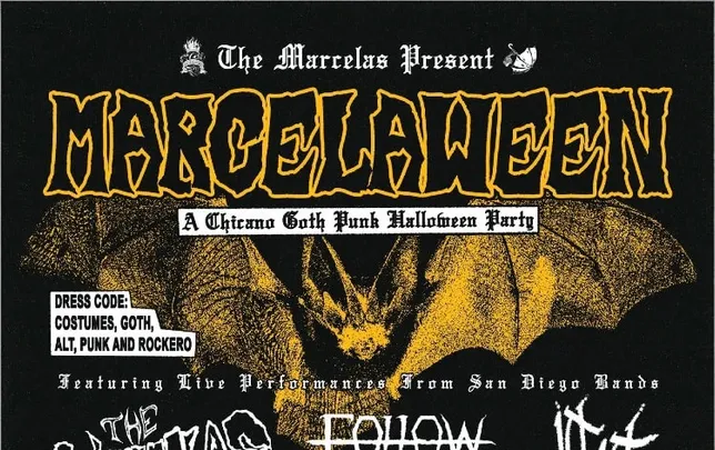 Marcelaween: A Chicano Goth Halloween Party (Moved Venues)