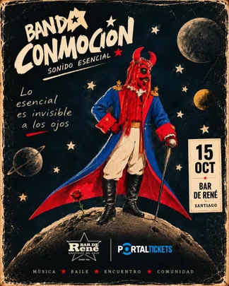 BANDA CONMOCIÓN PRESENTA: SONIDO ESENCIAL EN BAR DE RENÉ
