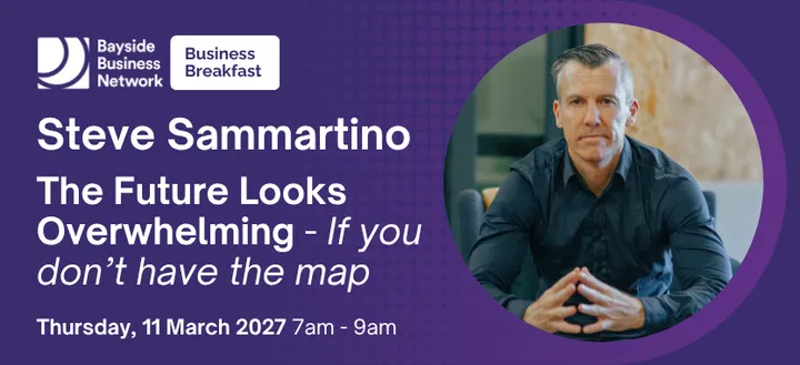 Business Breakfast with Steve Sammartino - March 2027