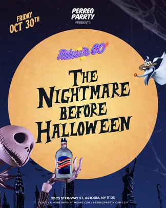The Nightmare Before Halloween Colombian Parrty