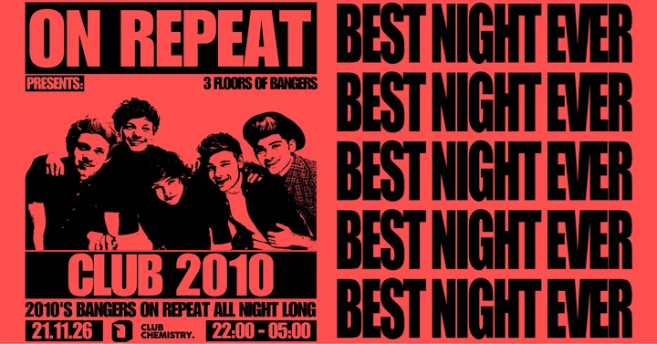 ON REPEAT ∙ BEST NIGHT EVER (2010s party) | Canterbury *10 £3 TICKETS LEFT*