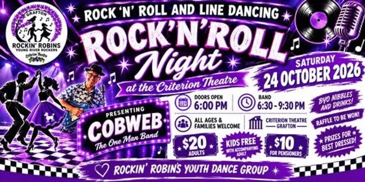 Rockin’ Robins Presents Rock'n'Roll with Rob Norsworthy
