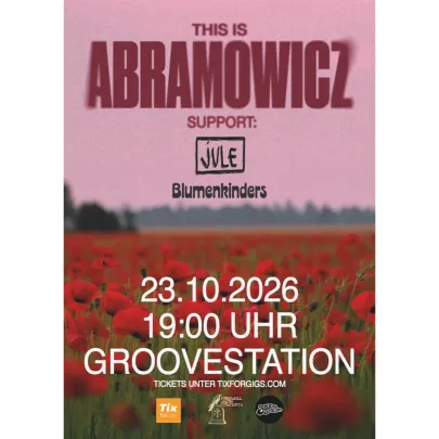 ABRAMOWICZ / Jule / Blumenkinder JOY OF MISSING OUT record release show