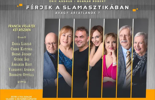 Pécs, NEVKÓ - Férjek a slamasztikában - francia vígjáték 2 felvonásban
