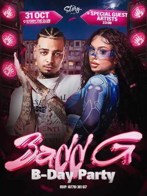 Badd G Birthday Party - Story The Club