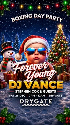 Forever Young - Boxing Day Party