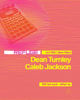 Refuge Saturday Daytime: Dean Turnley & Caleb Jackson