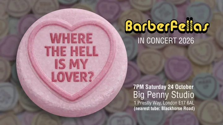 Barberfellas: Where the hell is my lover?