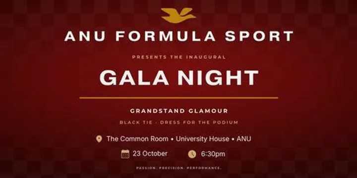 2026 ANU Formula Sport Gala