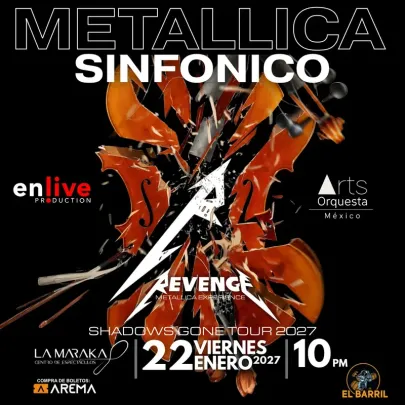 Metallica Sinfonico en La Maraka