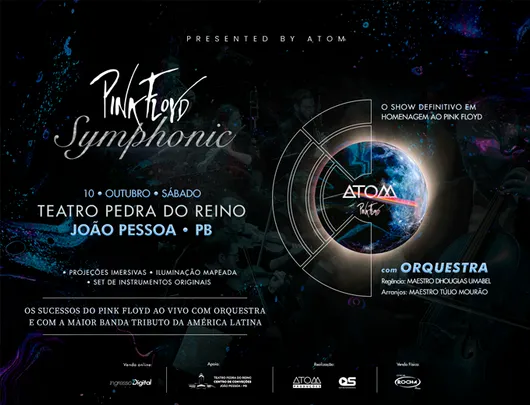 Atom Pink Floyd | Ten Years in the Machine